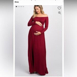 Pink Blush Maternity Dress